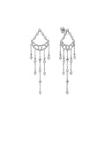 BOUCLES D'OREILLES - BOLLYWOOD QUEEN - argent