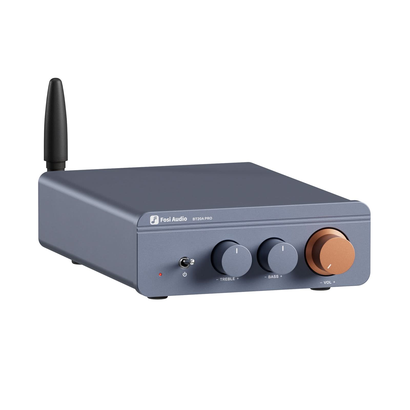 Fosi Audio BT20A Pro Bluetooth Stereo Power Amp - Blue / With No Power Supply