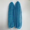 2 PCS Authentic African Exfoliating Net Bath Sponge - 2 PCS Baby blue