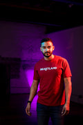 Welcome to Beastland Tee - S / Red