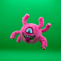 Eye Beast 3-in-1 Plush Dog Toy - Medium - Medium