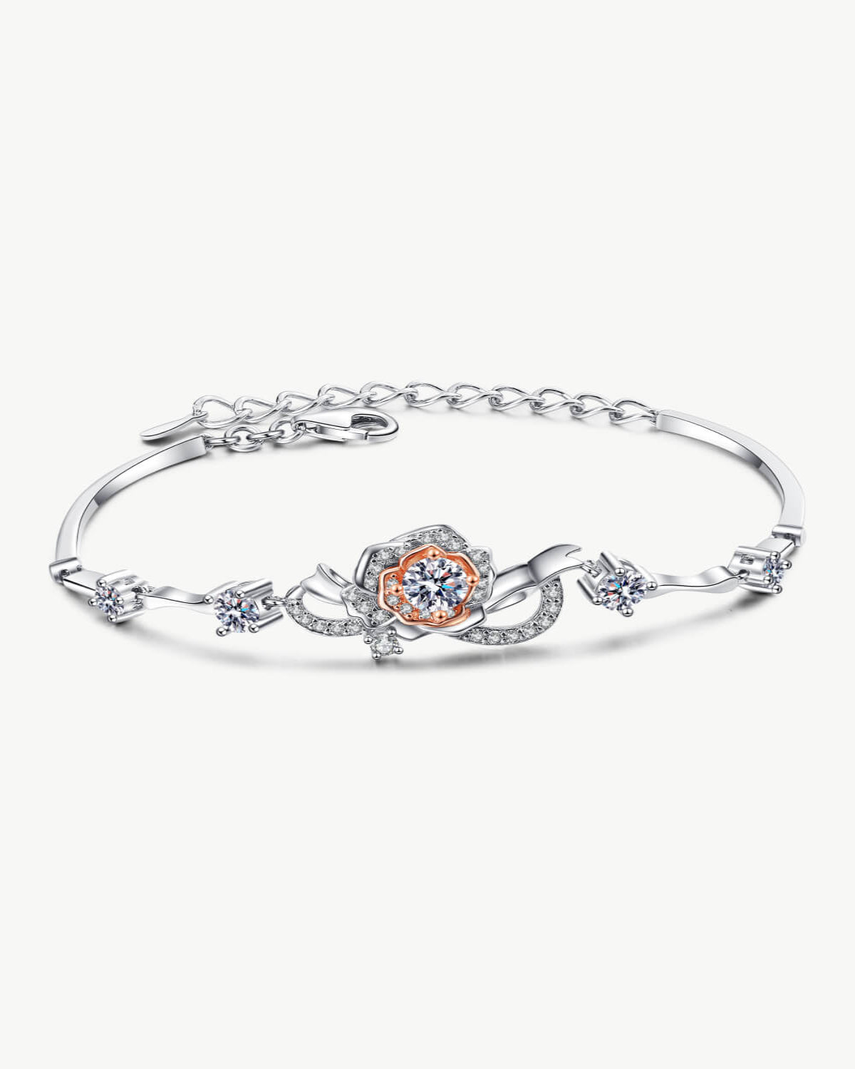 1.4 Carat Diamond Bracelet - 1.40 ct. / Platinum (+$1000) / Natural (+$2000)
