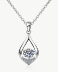 0.5 Carat Diamond Pendant Necklace - Glamorous Always - 0.50 ct. / 18K White Gold / Lab Grown (-$1000)