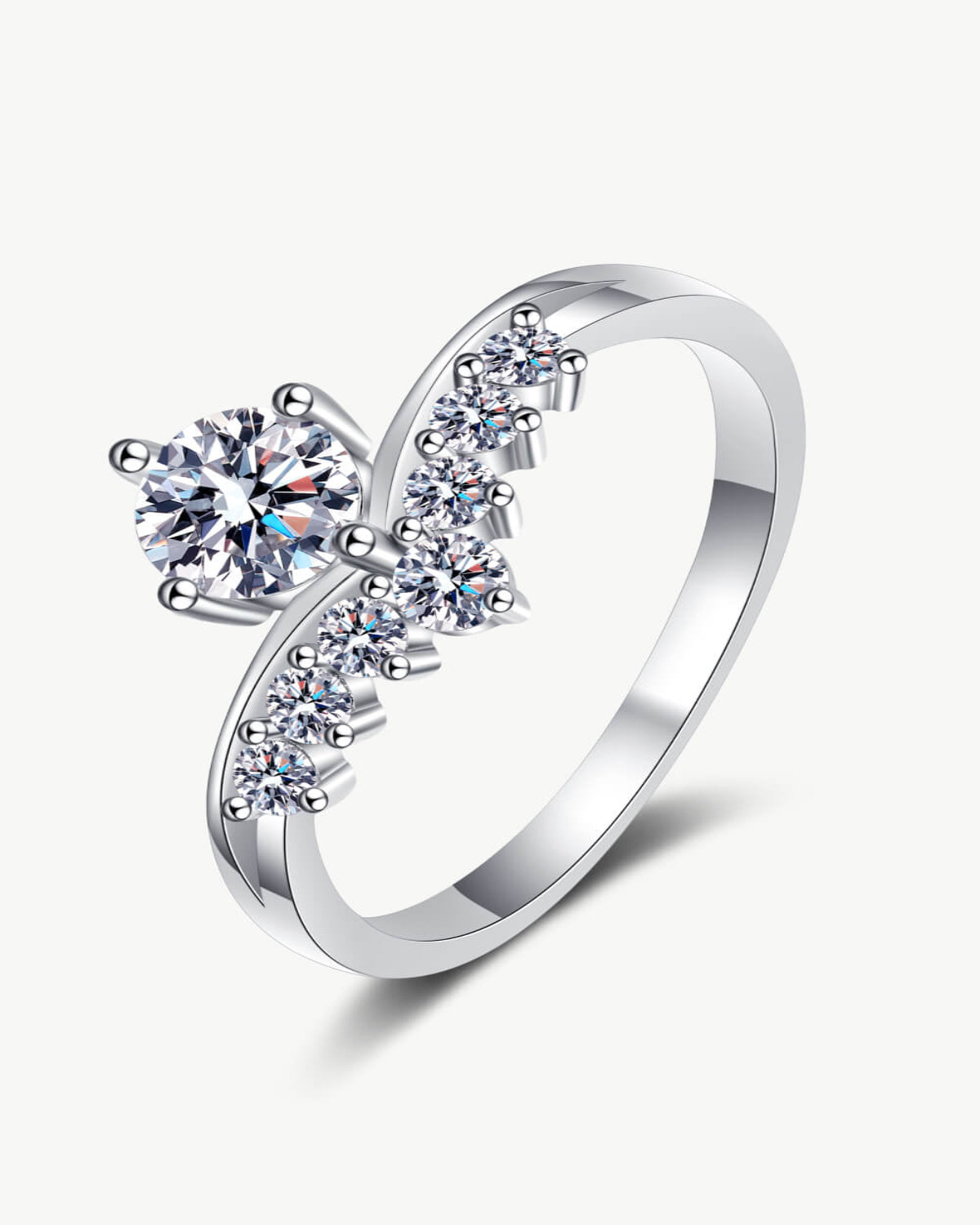 1 Carat Diamond Crown Ring - 8