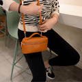 Monaco Crossbody Handbag - h-brown