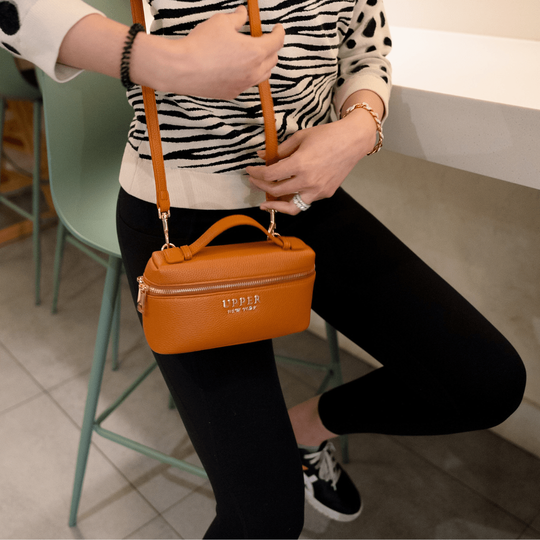 Monaco Crossbody Handbag - h-brown