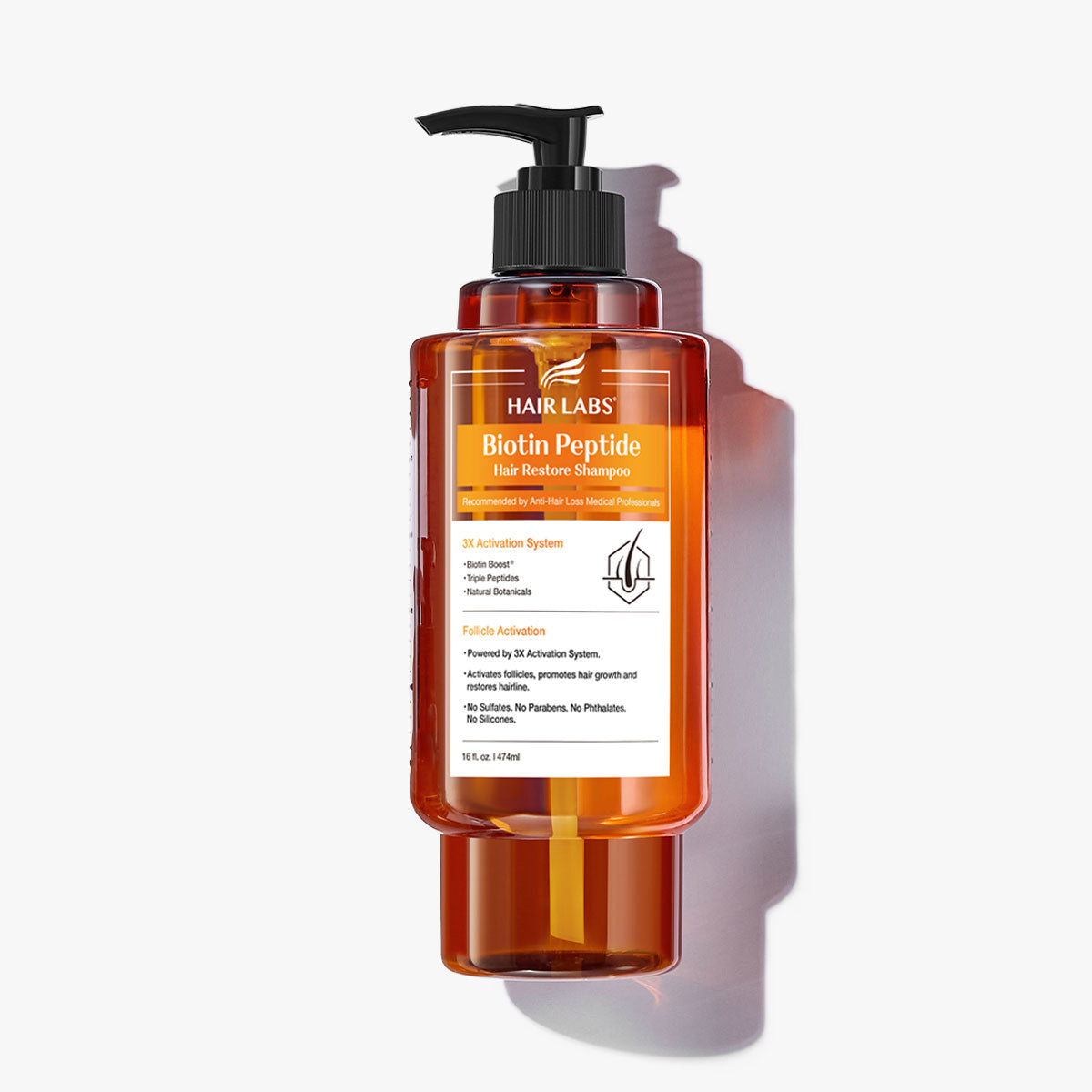 Biotin Peptide Hair Restore Shampoo - 16 oz