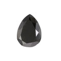 6 X 4 Mm Pear Cut Diamond Loose Black Diamond - AA / 0.65