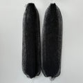 2 PCS Authentic African Exfoliating Net Bath Sponge - 2 PCS Black