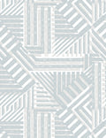 'Bloc' Wallpaper by Wallshoppe - Elephant - Removable / 26 in. x 4.5 ft.