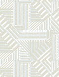 'Bloc' Wallpaper by Wallshoppe - Straw - Traditional / Sample - 8 x 8 in.