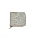 Everyday Croco Leather Wallets - Cream
