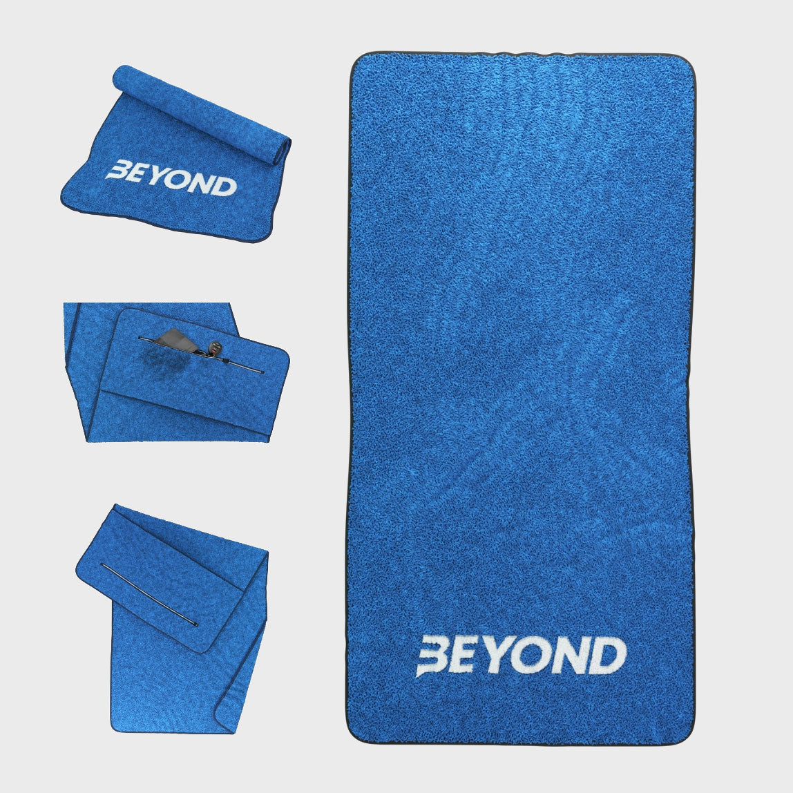 Blue Gym Towel