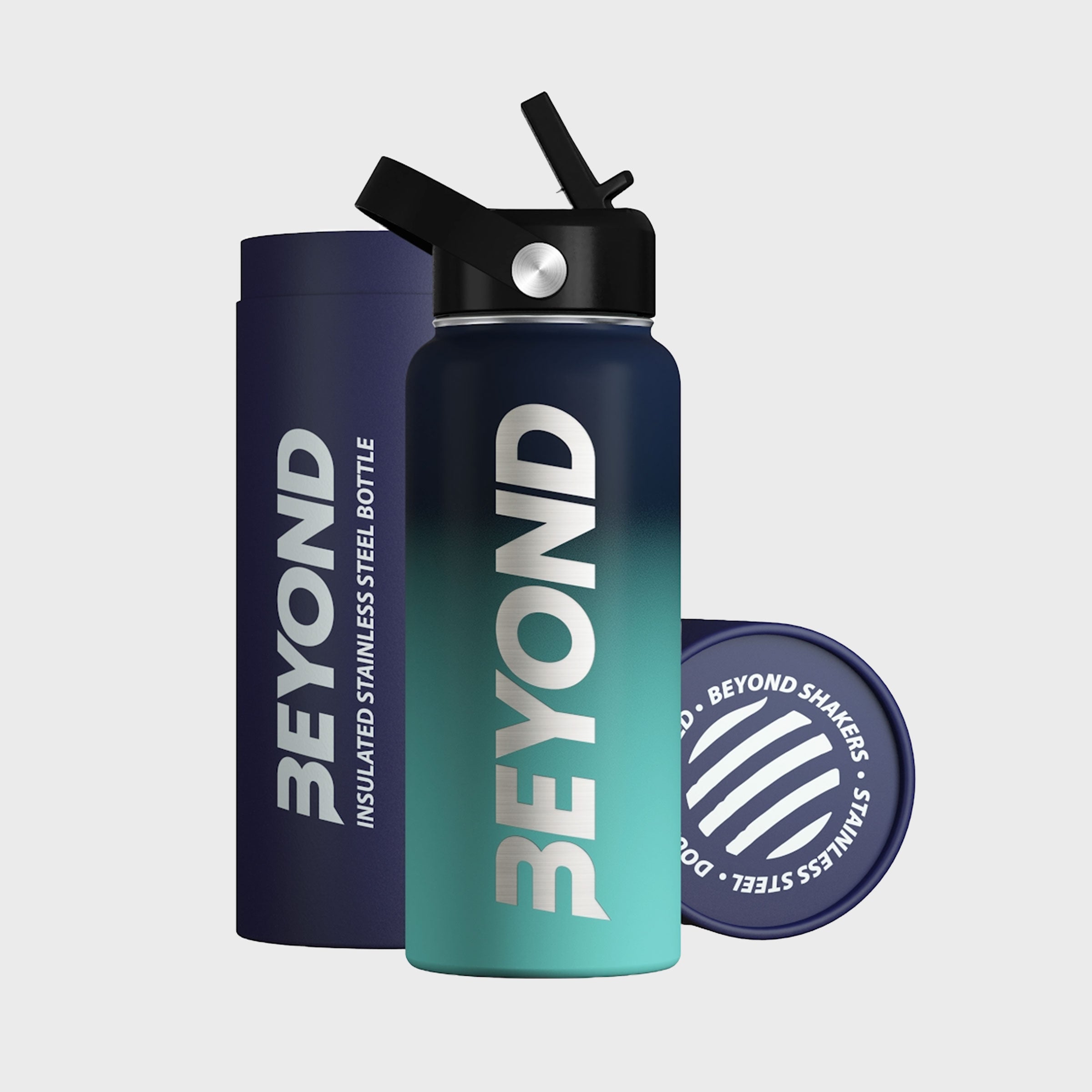 Light & Dark Blue Bottle