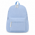 MamaRaya Personalized Kids Corduroy Backpack - Blue