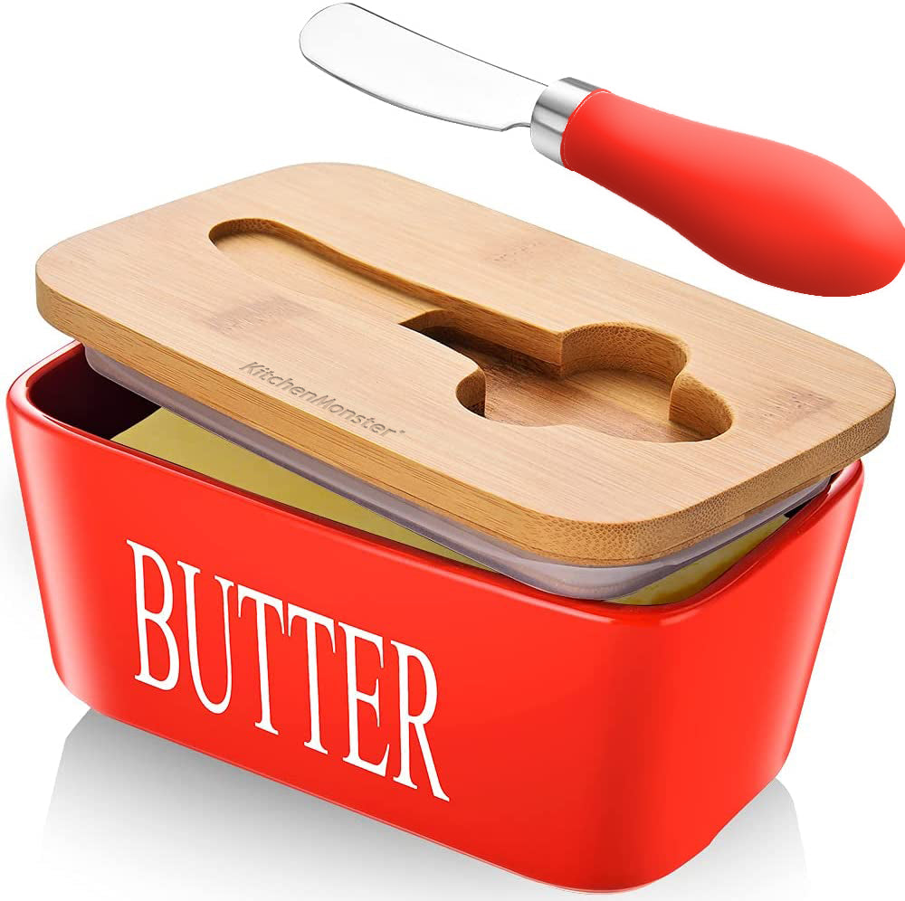KitchenMonster® Botervloot - Rood