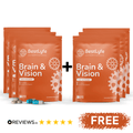 Brain and Vision - Supplements for Clarity and Focus - Buy 3 Get 3 Free £17.48/each