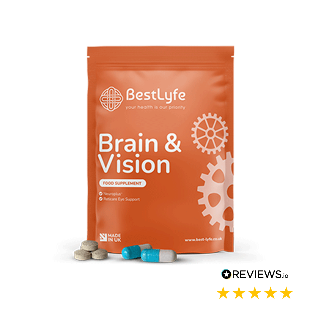 Brain and Vision - Supplements for Clarity and Focus - Buy 1 Pack £34.95/each
