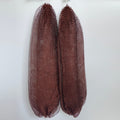 2 PCS Authentic African Exfoliating Net Bath Sponge - 2 PCS Brown