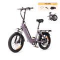 C20 Falt-E-Bike mit Tiefeinsteiger - Grauviolett
