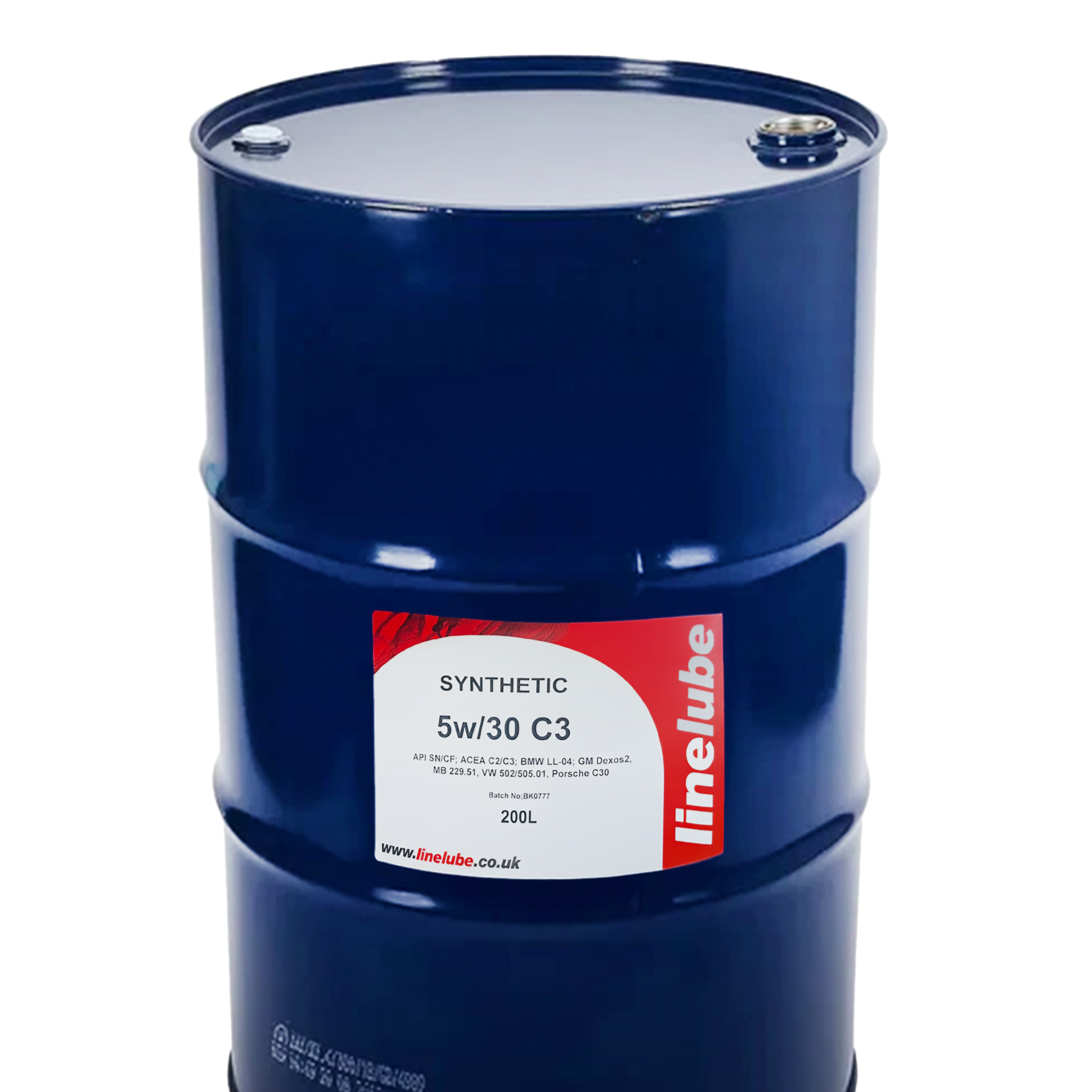 Linelube Fully Synthetic Engine Oil Longlife C3 5W-30 Barrel - (200 Litres)