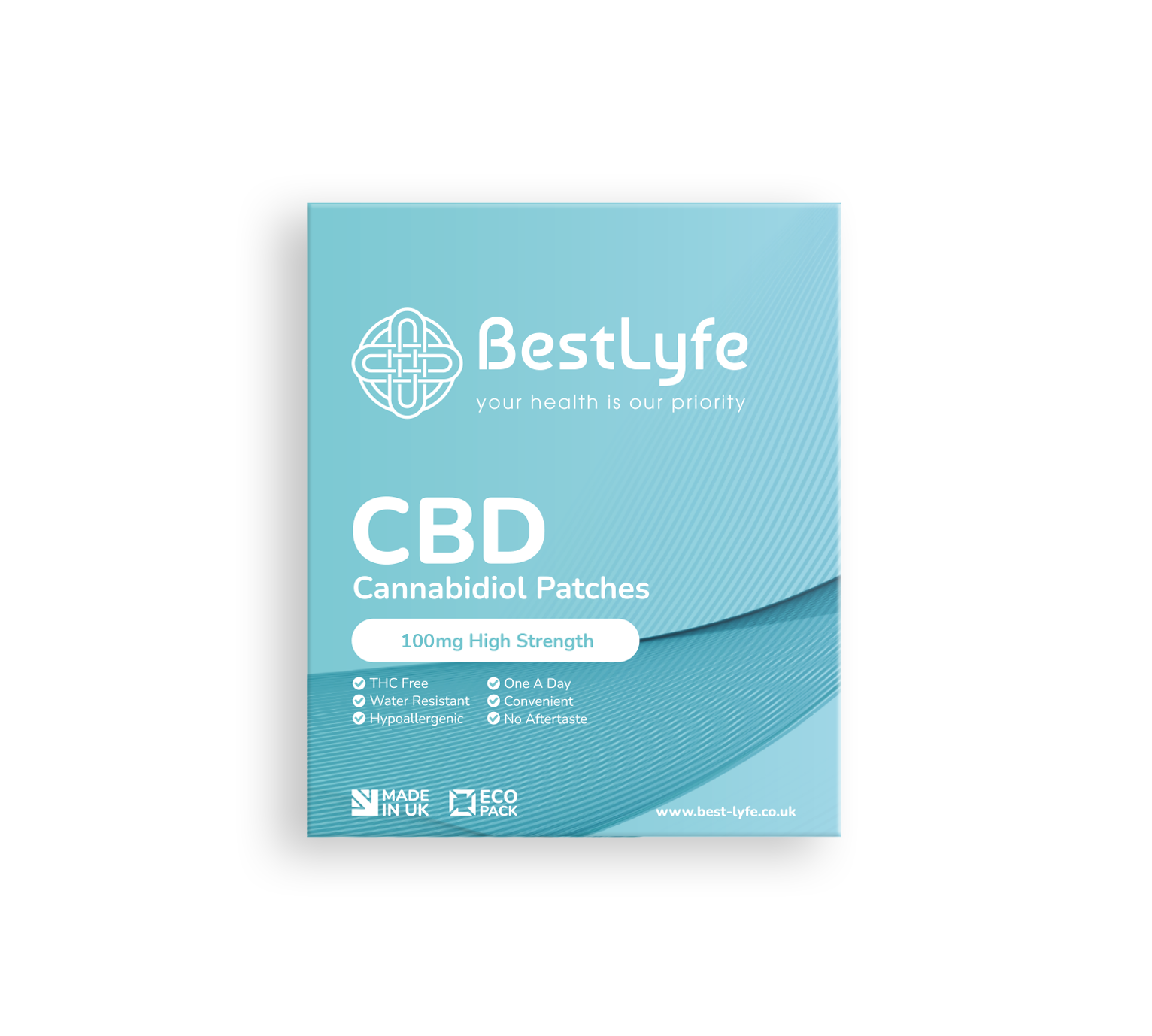 100mg CBD Patch - 1 Single