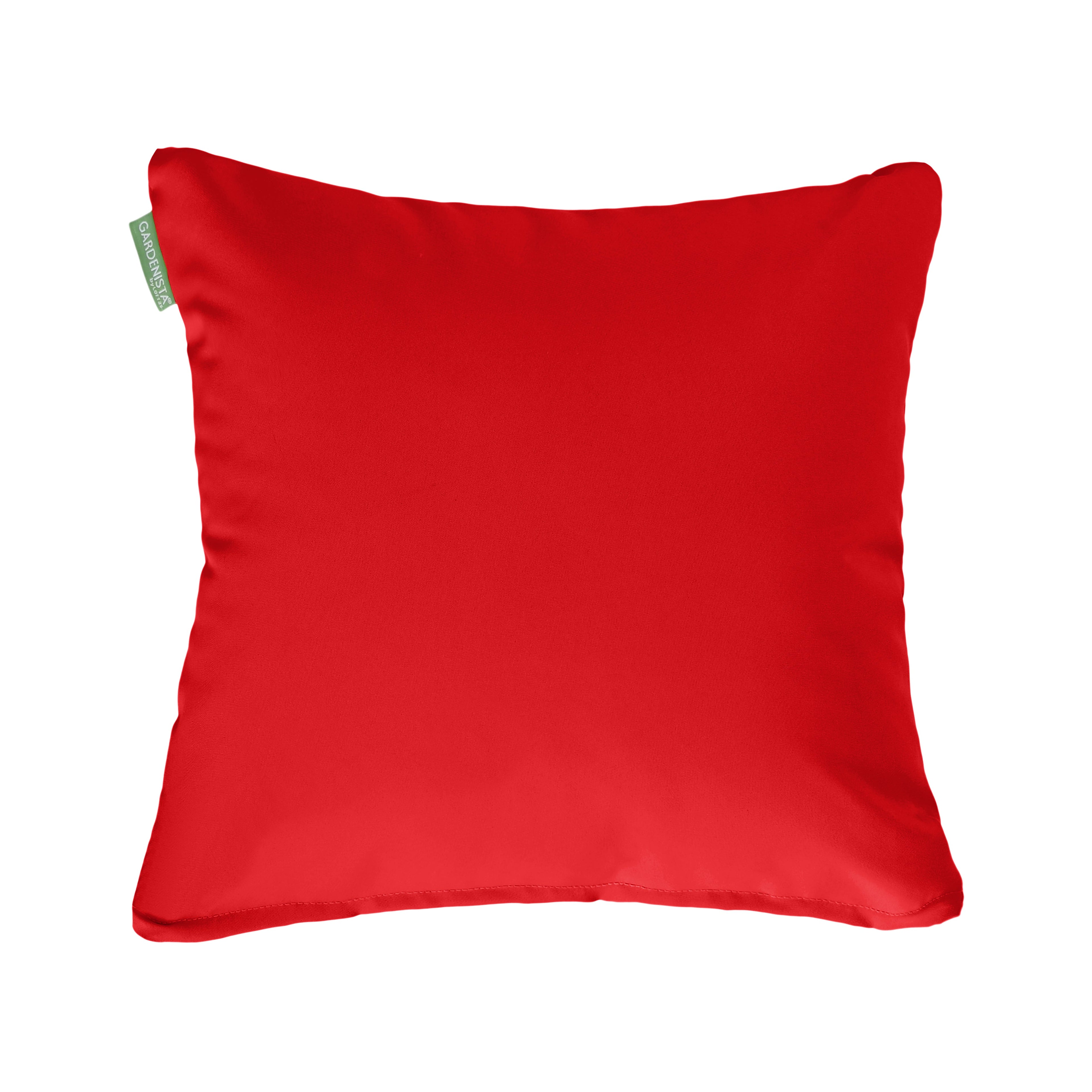 Water Resistant Outdoor Scatter Cushions Garden Furniture Decorative Pillows - Red / Pack of 1