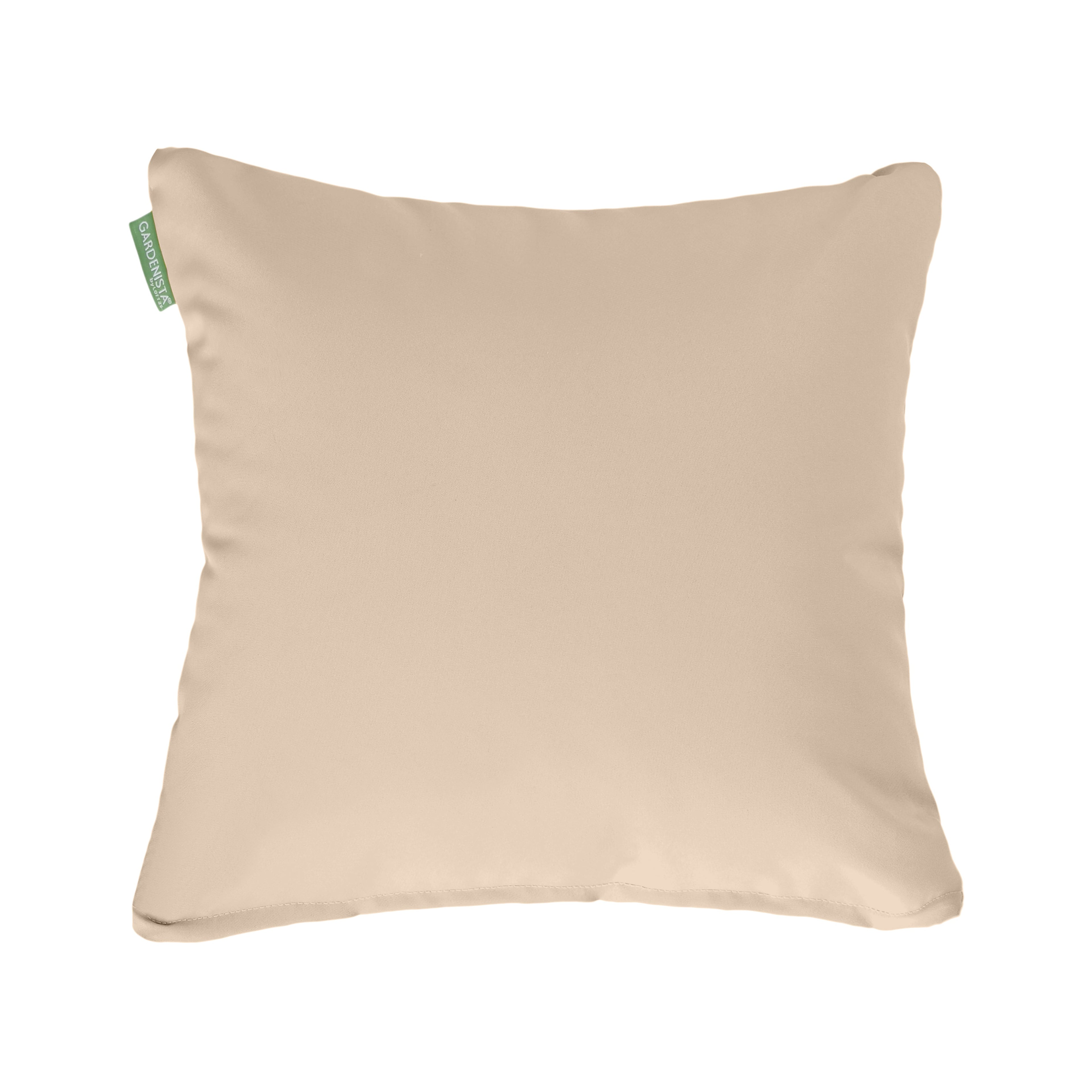 Water Resistant Outdoor Scatter Cushions Garden Furniture Decorative Pillows - Stone / Pack of 1