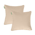 Water Resistant Outdoor Scatter Cushions Garden Furniture Decorative Pillows - Stone / Pack of 2