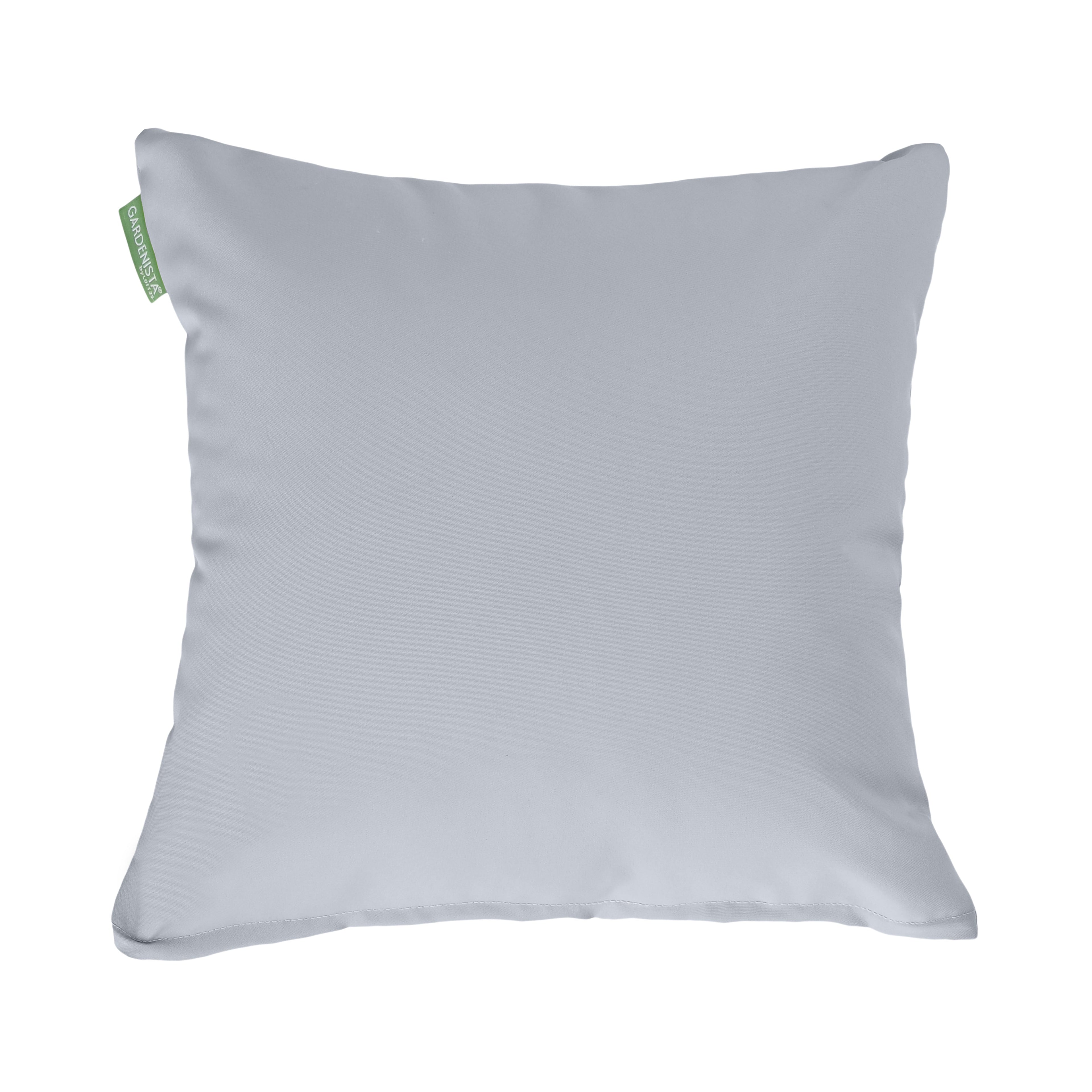 Water Resistant Outdoor Scatter Cushions Garden Furniture Decorative Pillows - Grey / Pack of 1