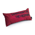 Gaming Cushion - Gamers Don't Die, They Respawn! - Red