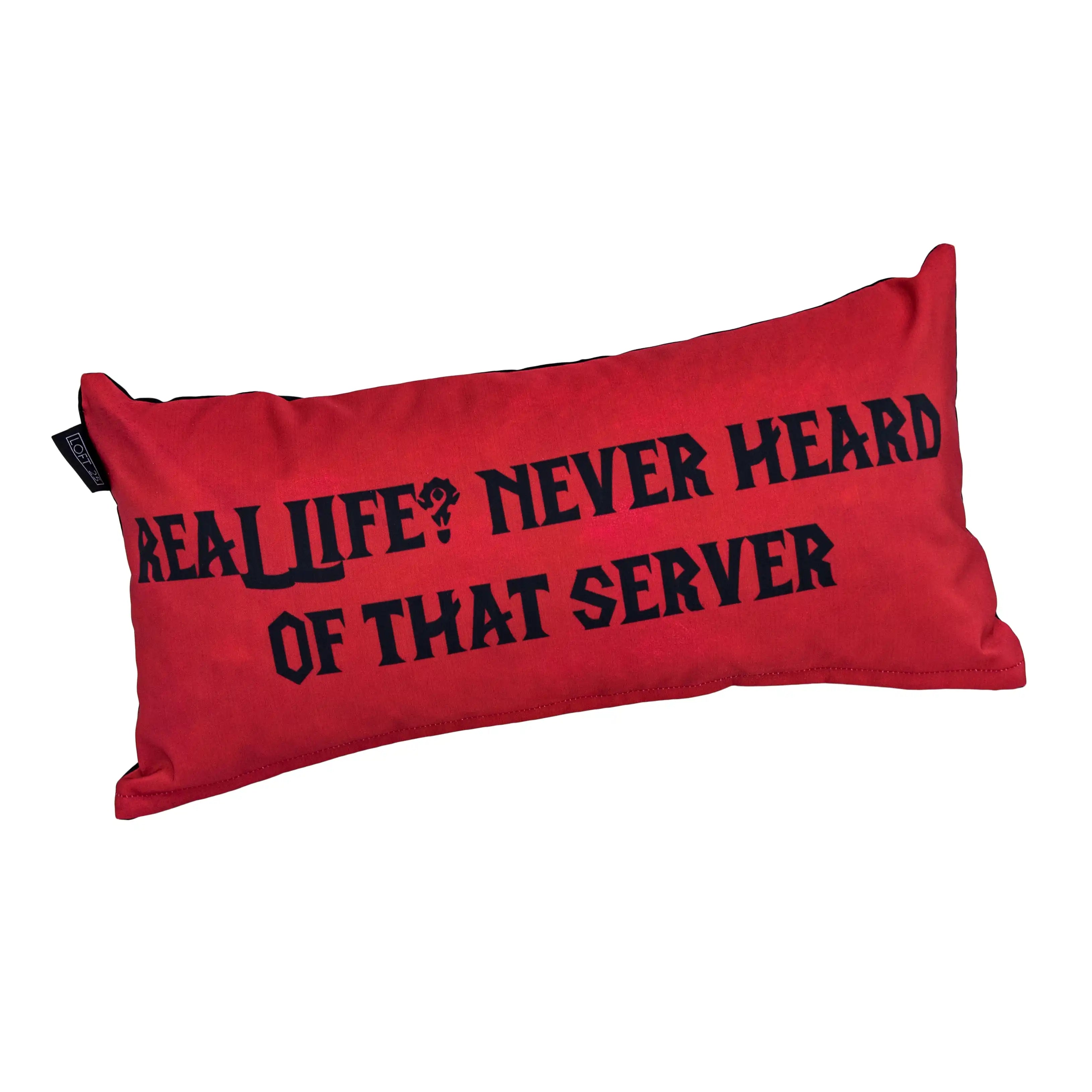 Gaming Cushion - Real Life - Red