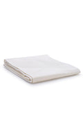 Natural Classic Organic Cotton Sateen Weave Flat Sheet - Natural / Super King