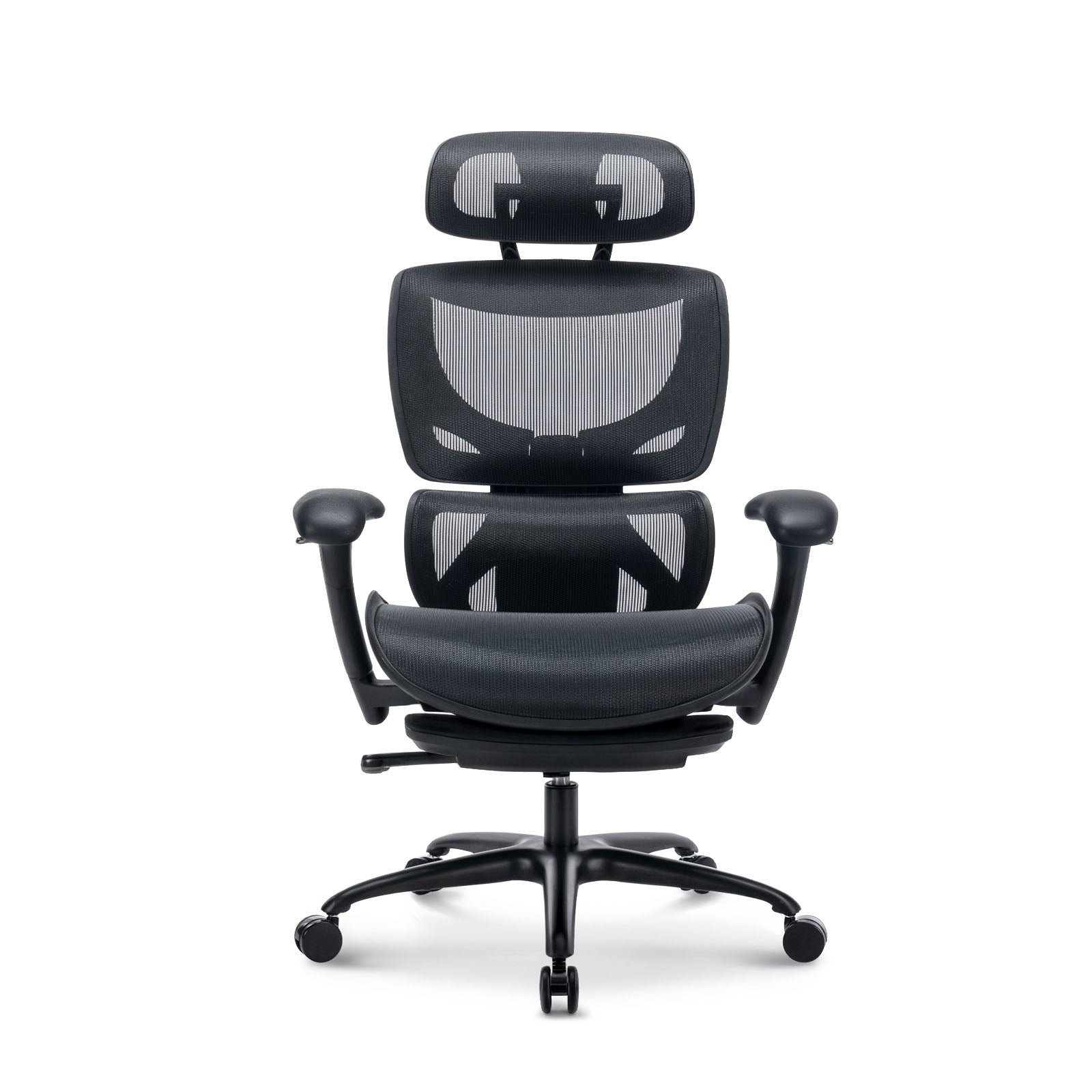 COLAMY AERIX Futuristic Mesh Ergonomic Office Chair - Black