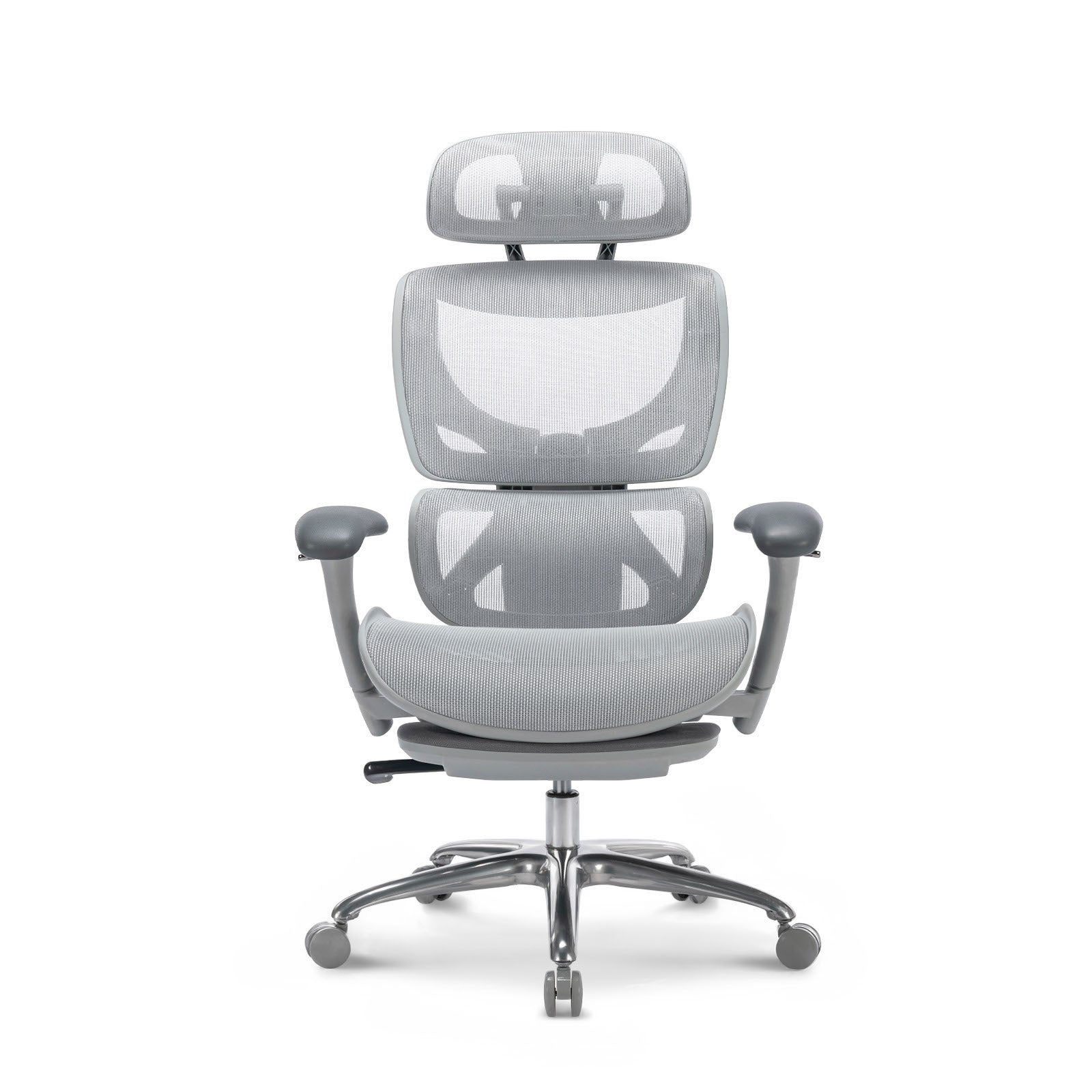 COLAMY AERIX Futuristic Mesh Ergonomic Office Chair - Grey