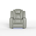 COLAMY SERENO Full-Power Adjustable Recliner Sofa - Grey