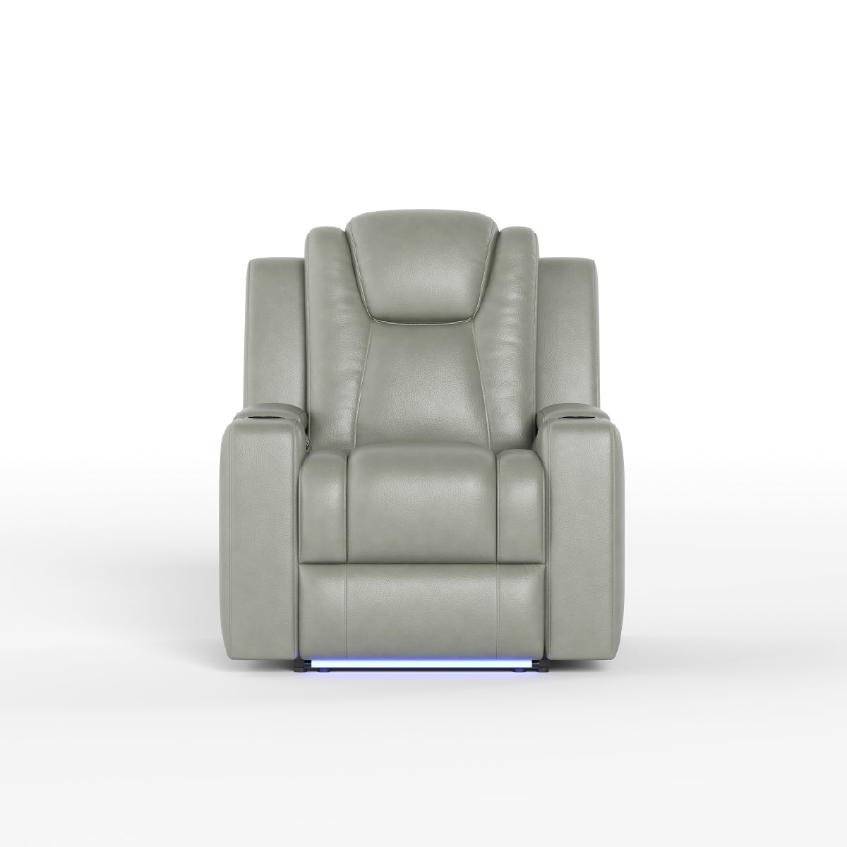 COLAMY SERENO Full-Power Adjustable Recliner Sofa - Grey