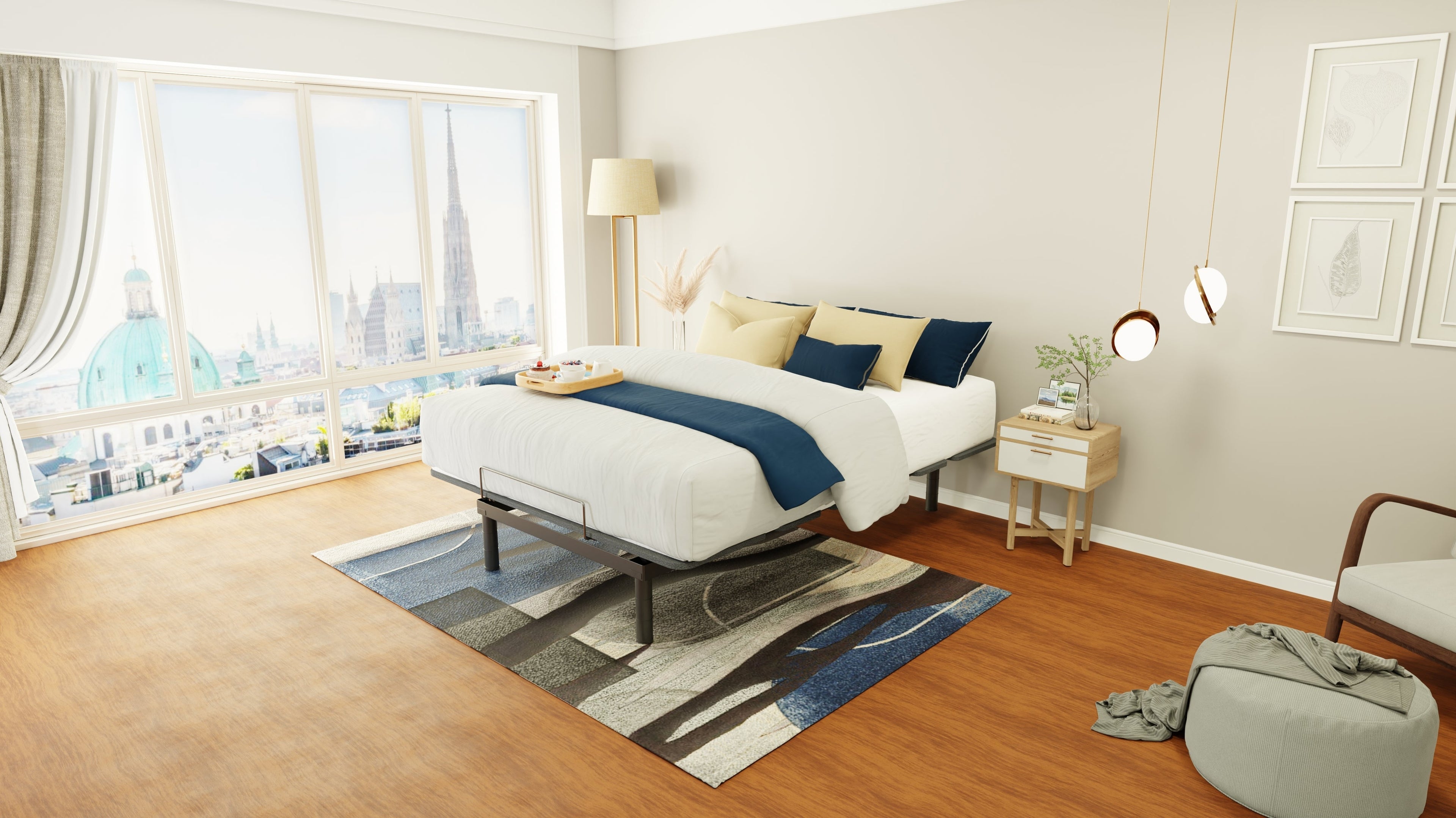 Vienna Luxe Adjustable Bed Base - Queen