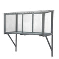 Coziwow 47"L Wooden Outdoor Window Cat Catio