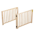 Coziwow 17.5″H Wooden Foldable Pet Gate