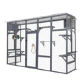 Coziwow 104"L 3-Side Extra Large Catio - Upgraded (Wood Reinforcements & Custom Lock)