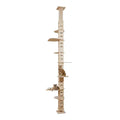 Coziwow 98-114″H Adjustable Floor-To-Ceiling Cat Tree