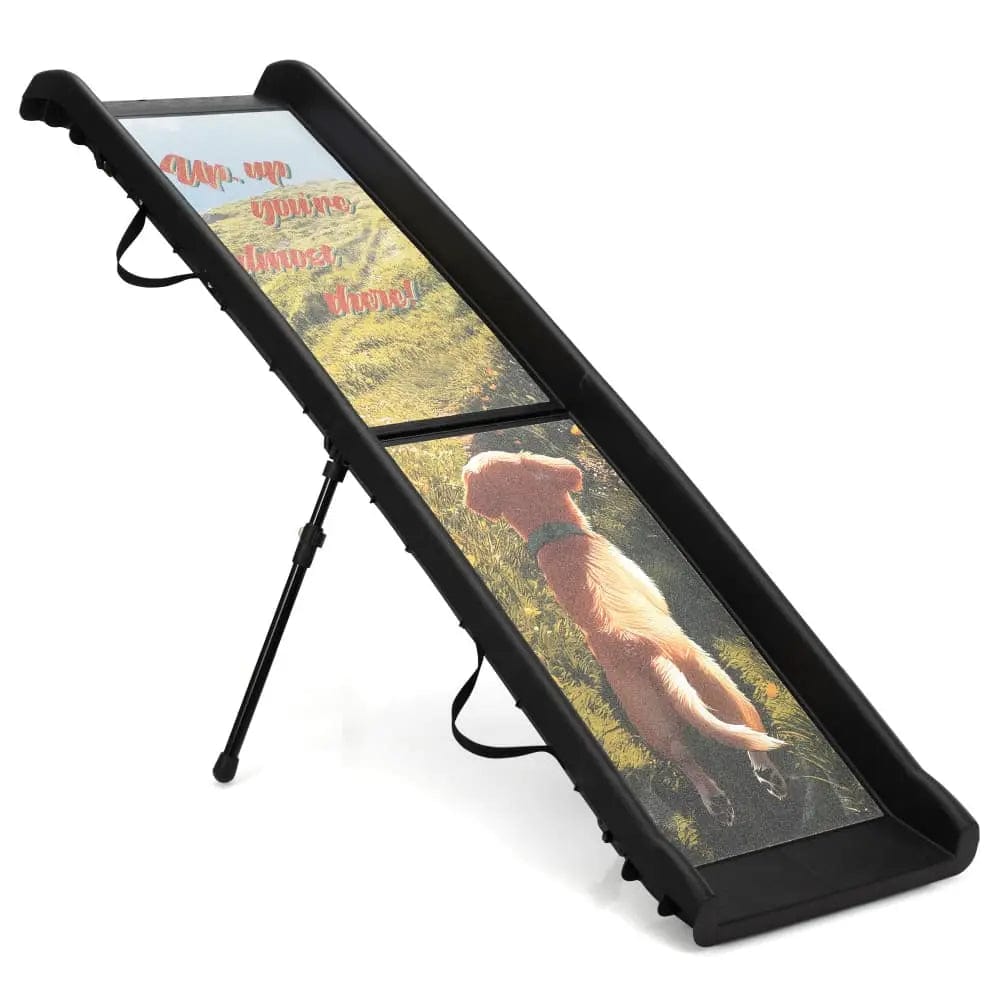 Coziwow 61″L Foldable Dog Ramp - Patterned