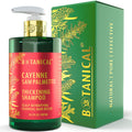 Shampoo For Thinning Hair - Cayenne & Saw Palmetto - Scalp Detoxifying - Full Size (10.2 fl oz)
