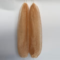 2 PCS Authentic African Exfoliating Net Bath Sponge - 2 PCS Champagne