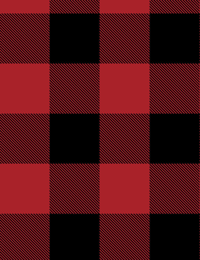 'Check Baby Check' Wallpaper by Wallshoppe - Lumberjack - Removable / 26 in. x 12 ft.