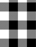 'Check Baby Check' Wallpaper by Wallshoppe - Onyx - Removable / Sample - 8 x 8 in.
