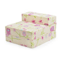 Kids Z Bed Kids Foldable Sofa Bed Guest Mattress Printed Chair Bed - Owls