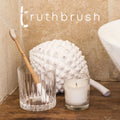 Truthbrush Bamboo Toothbrush - Medium bristles - Cloud White