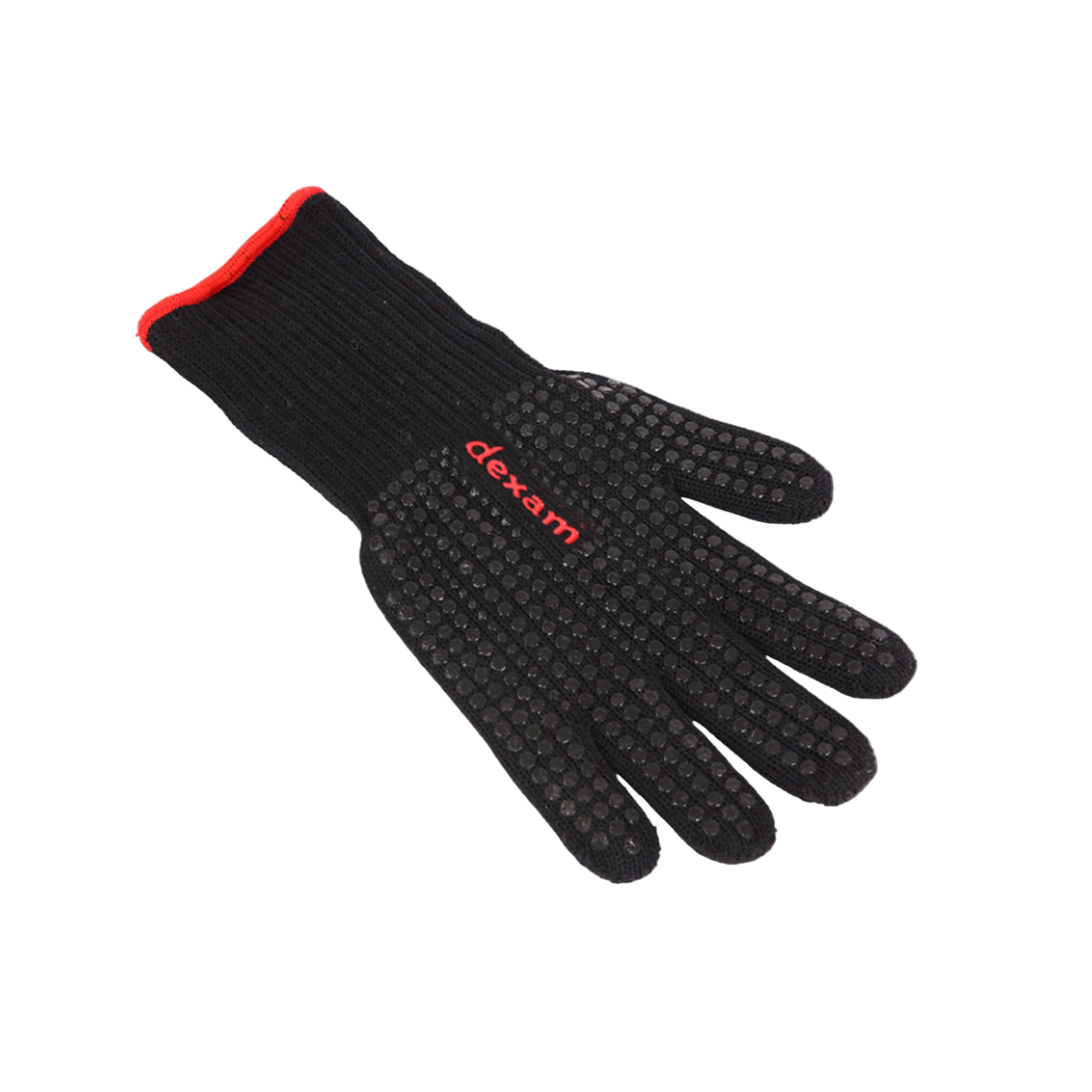 Heat Resistant Grilling Glove - Black